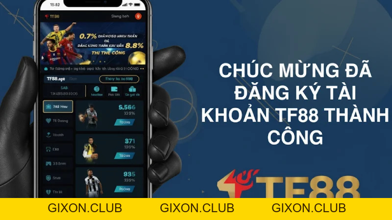 Hướng Dẫn TF88 - Trải Nghiệm Cá Cược Trực Tuyến Dễ Dàng - Gixon