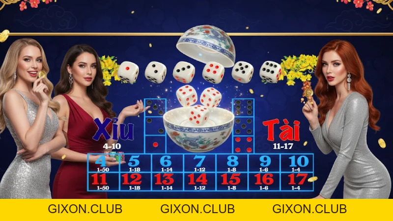 Tài Xỉu Xí Ngầu - Trải Nghiệm Trò Chơi May Rủi Hấp Dẫn - Gixon