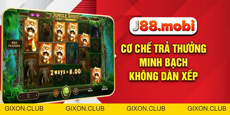 Nổ Hũ Rừng Rậm Bùng Nổ Giải Thưởng Siêu Khủng Chỉ Có Tại J88 - Gixon